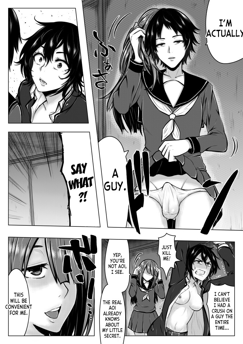 Hentai Manga Comic-It's a secret that I'm a man-Read-14